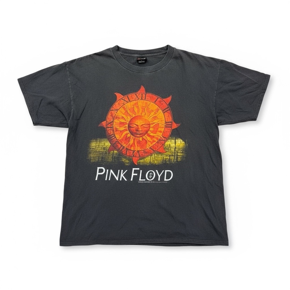 Vintage 1994 Pink Floyd “Sun Clock” Tee - Brockhum Tag, Made in USA, Single
